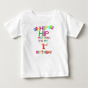 T-shirt Pour Bébé Toddler Custom Bonne fête d'anniversaire