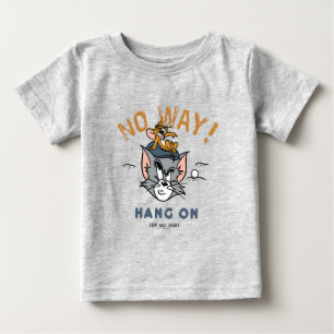 T-shirt Pour Bébé Tom & Jerry Golfing "No Way"