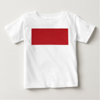 Tomato Red Noise Bar Baby Jersey Tee - Personnalis