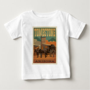 T-shirt Pour Bébé Tombstone, Arizona