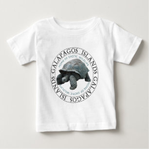 T-shirt Pour Bébé Tortue des îles Galapagos