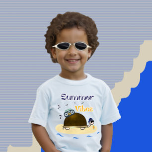 T-shirt Pour Bébé Tortue mouchetée
