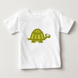 T-shirt Pour Bébé Tortue verte