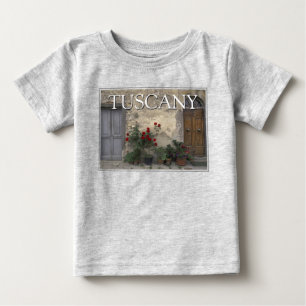 T-shirt Pour Bébé Toscane, Italie Porte toscane
