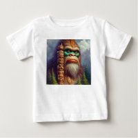 Totem amérindien de Bigfoot