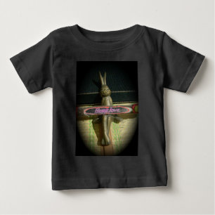 T-shirt Pour Bébé Toujours Aimer Inspirational Rabbit Art Design d'i