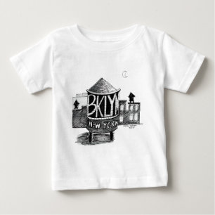 T-shirt Pour Bébé Tour d'eau de Brooklyn