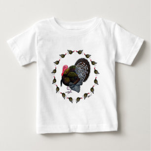T-shirt Pour Bébé Tourkey circle