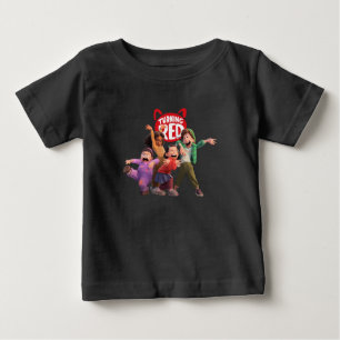 T-shirt Pour Bébé Tourner Red Cute