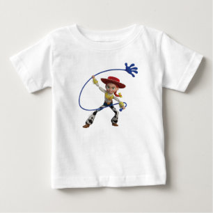 T-shirt Pour Bébé Toy Story 5   Jessie Lasso Main Collante