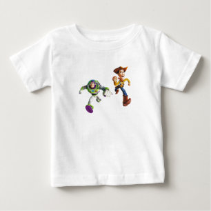 T-shirt Pour Bébé Toy Story Buzz Lightyear Woody running