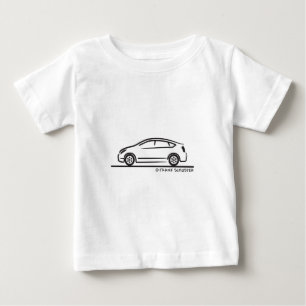 T-shirt Pour Bébé Toyota Prius