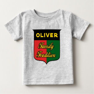 T-shirt Pour Bébé Tradition de la famille Oliver