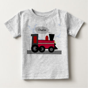 T-shirt Pour Bébé Train