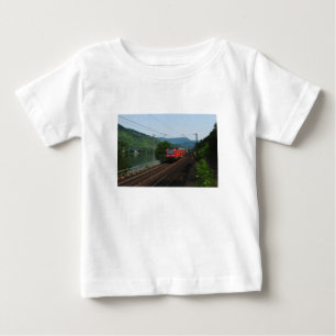 T-shirt Pour Bébé Train de voyageurs à Saint-Aldegund