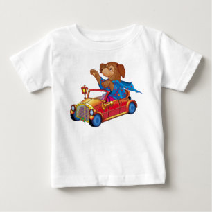 T-shirt Pour Bébé train et voiture