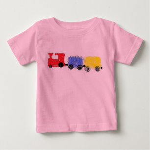 T-shirt Pour Bébé Train mignon de Choo-Choo