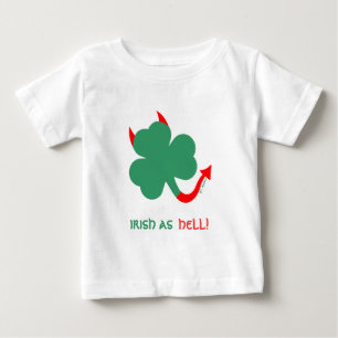 T-shirt Pour Bébé Très irlandais 
