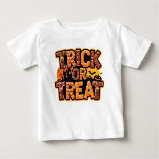 T-shirt Pour Bébé Trick or Treat halloween