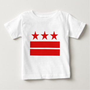 T-shirt Pour Bébé Trois étoiles 2 barres