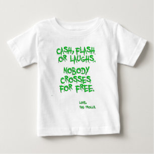 T-shirt Pour Bébé Trolls de pont