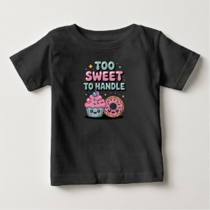 T-shirt Pour Bébé Trop doux à manipuler Donut
