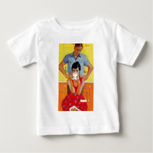 T-shirt Pour Bébé Trop tard pour composer