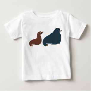 T-shirt Pour Bébé Trouver Dory  Flûte et gouvernail