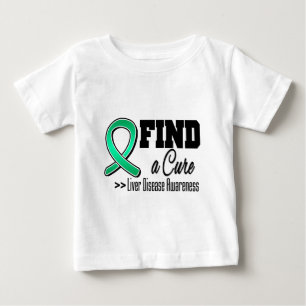 T-shirt Pour Bébé Trouvez une conscience d'affection hépatique de