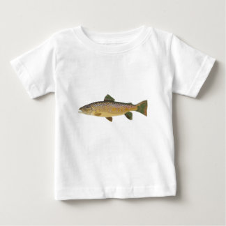 T-shirt Pour Bébé Truite Brown