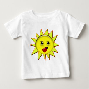 T-shirt Pour Bébé Tu es mon soleil
