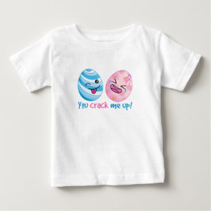 T-shirt Pour Bébé Tu Me Frappes