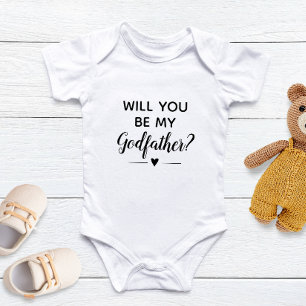 T-shirt Pour Bébé Tu Seras Ma Proposition De Parrain