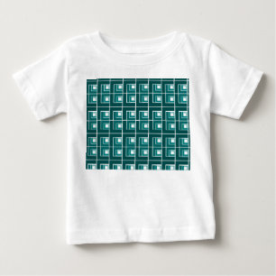 T-shirt Pour Bébé Turquoise Topsy Turvy
