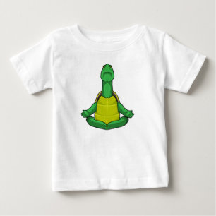 T-shirt Pour Bébé Turtle at Yoga Meditation