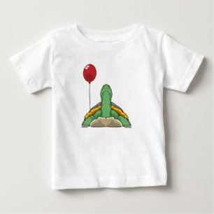 T-shirt Pour Bébé Turtle Balloon