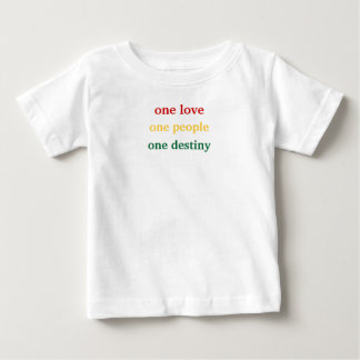 T-shirt Pour Bébé un amour, une personnes, un destin