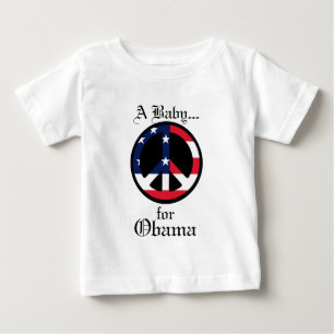T-shirt Pour Bébé Un bébé pour Obama