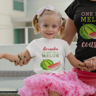 T-shirt Pour Bébé Un dans un Melon