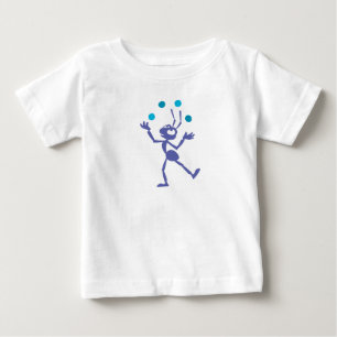 T-shirt Pour Bébé Un film de la vie d'un chien jonglant avec Disney