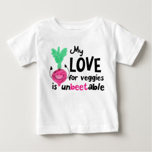T-shirt Pour Bébé Un jeu de betteraves positif - Mon amour pour les 