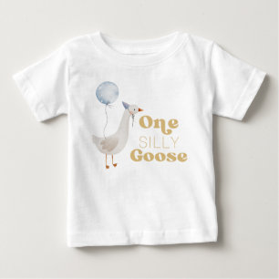 T-shirt Pour Bébé Un joyeux anniversaire de 1 an de One Silly Goose