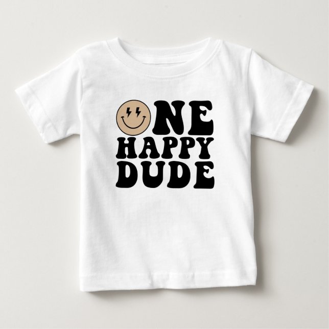 T-shirt Pour Bébé Un joyeux jupe d'anniversaire (Devant)