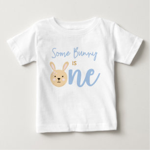 T-shirt Pour Bébé Un lapin est un 1er anniversaire Rabbit Pâques