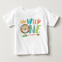 Un lion sauvage et une flèche | Boho | Âge d'un an