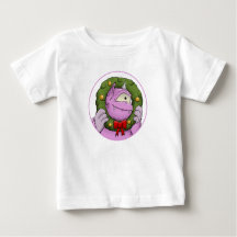 Un monstre Noël Miracle Baby Shirt