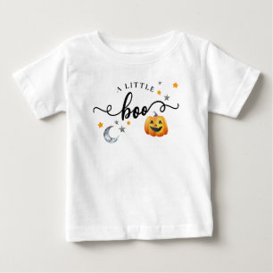 T-shirt Pour Bébé Un petit Boo Halloween Citrouille automne