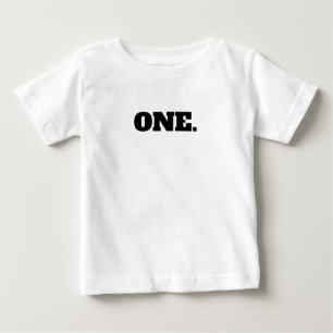 T-shirt Pour Bébé Un premier anniversaire