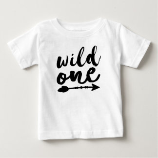 T-shirt Pour Bébé Un sauvage et une flèche noire | Boho | Âge d'un a
