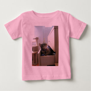 T-shirt Pour Bébé Un Tiroir Pour Indigo